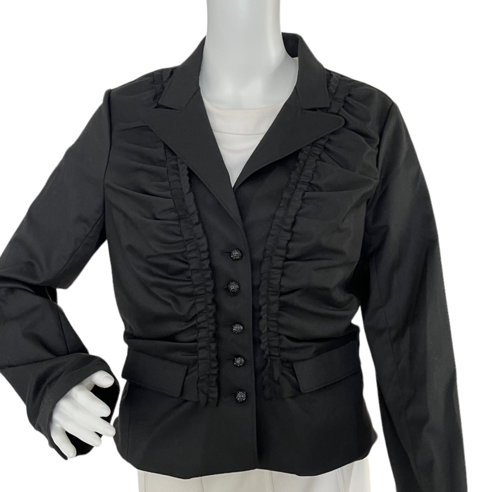 Robert Rodriguez Black Evening Jacket Blazer Women Size 10
